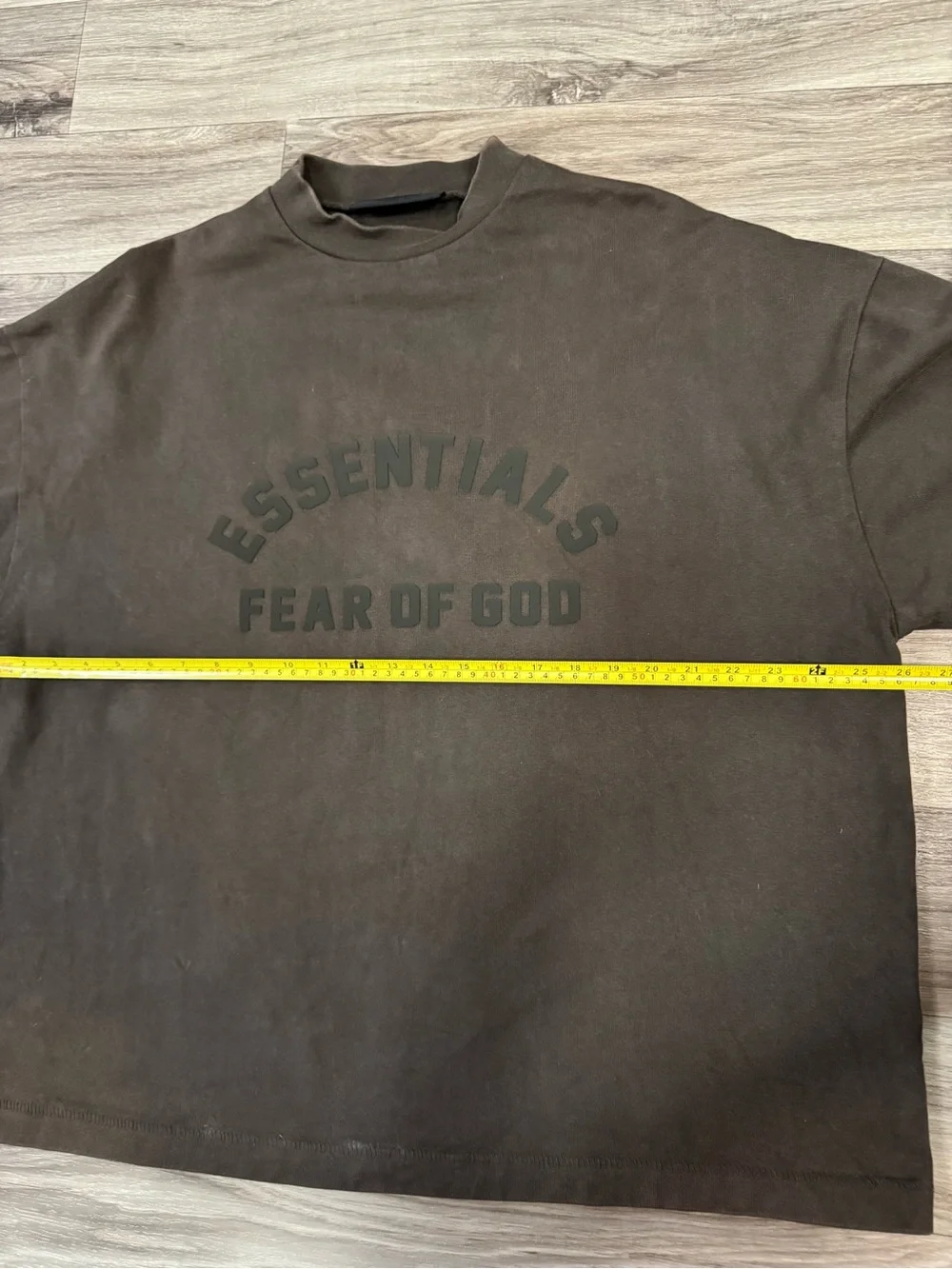 Fear of God Essentials Heavyweight Cotton Crewneck Long Sleeve Size Small